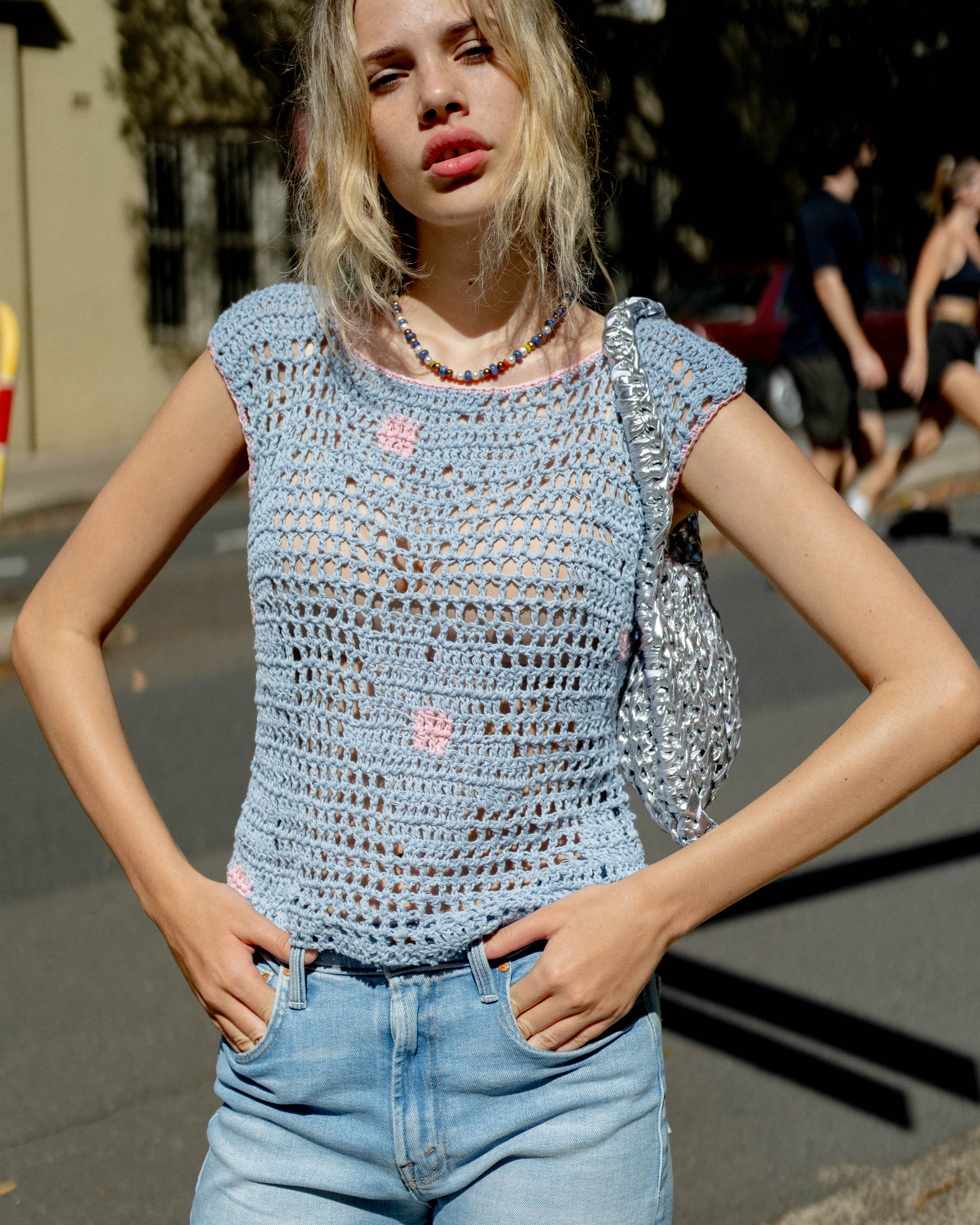 Daisy crotchet top