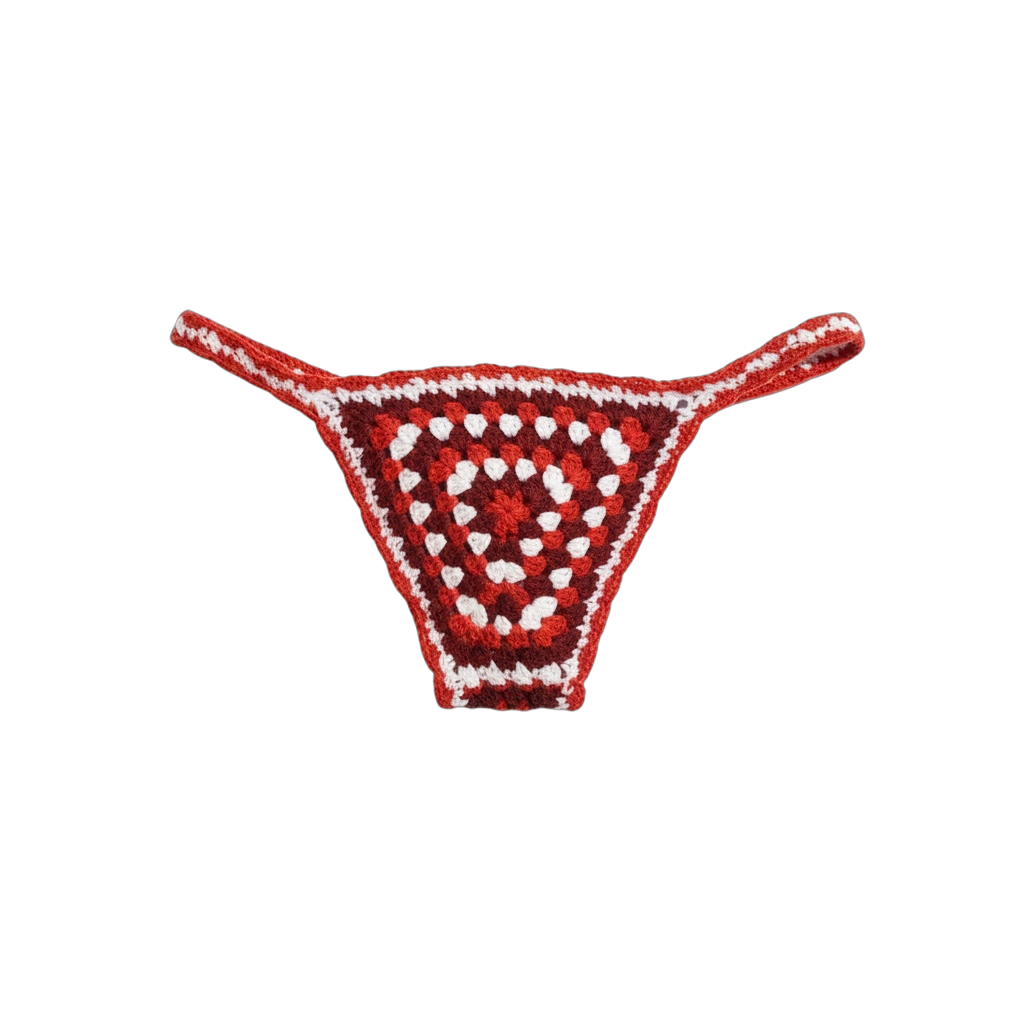 Garnet Grannysquare Bikini Bottom
