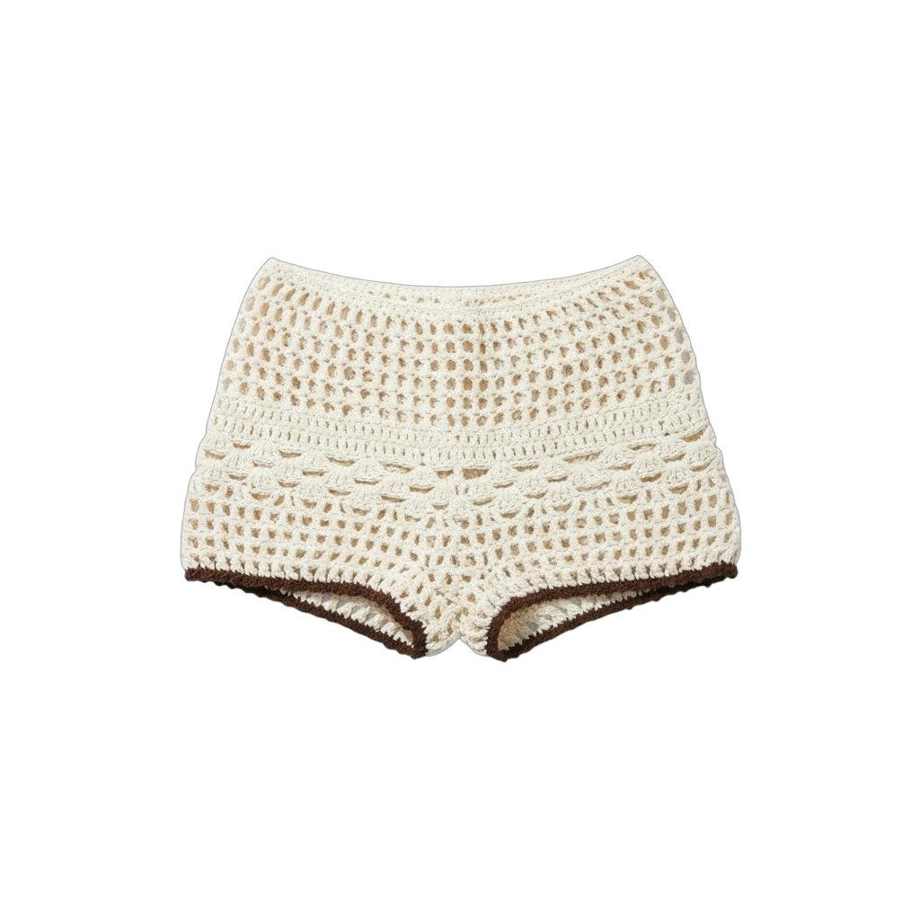 Fawn Miniq Crochet Shorts
