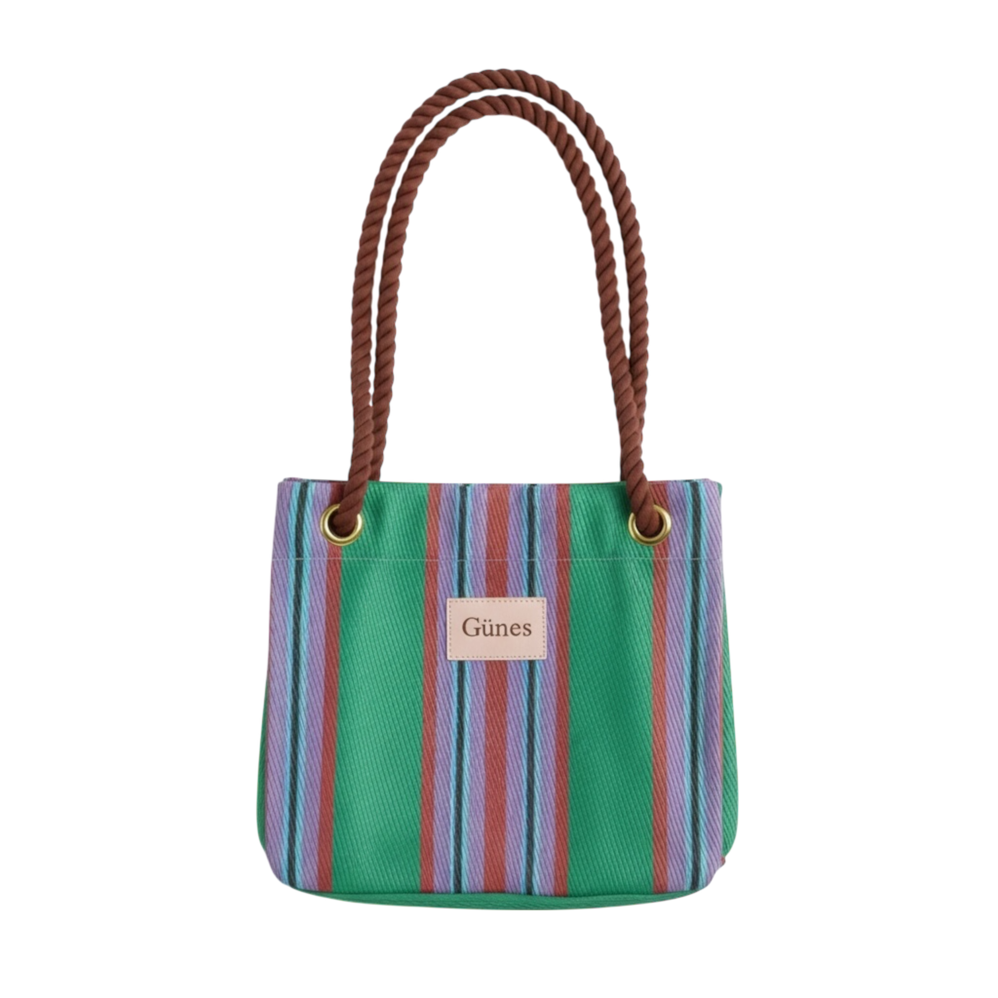 Teal Rope Bag
