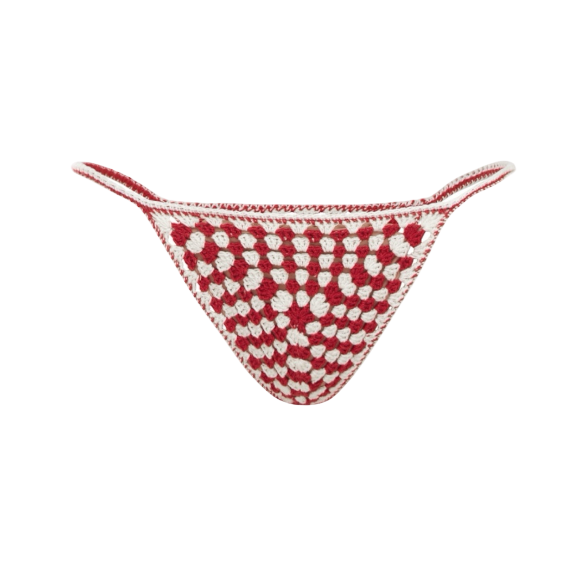 Poppy Granny Square Bikini Bottom