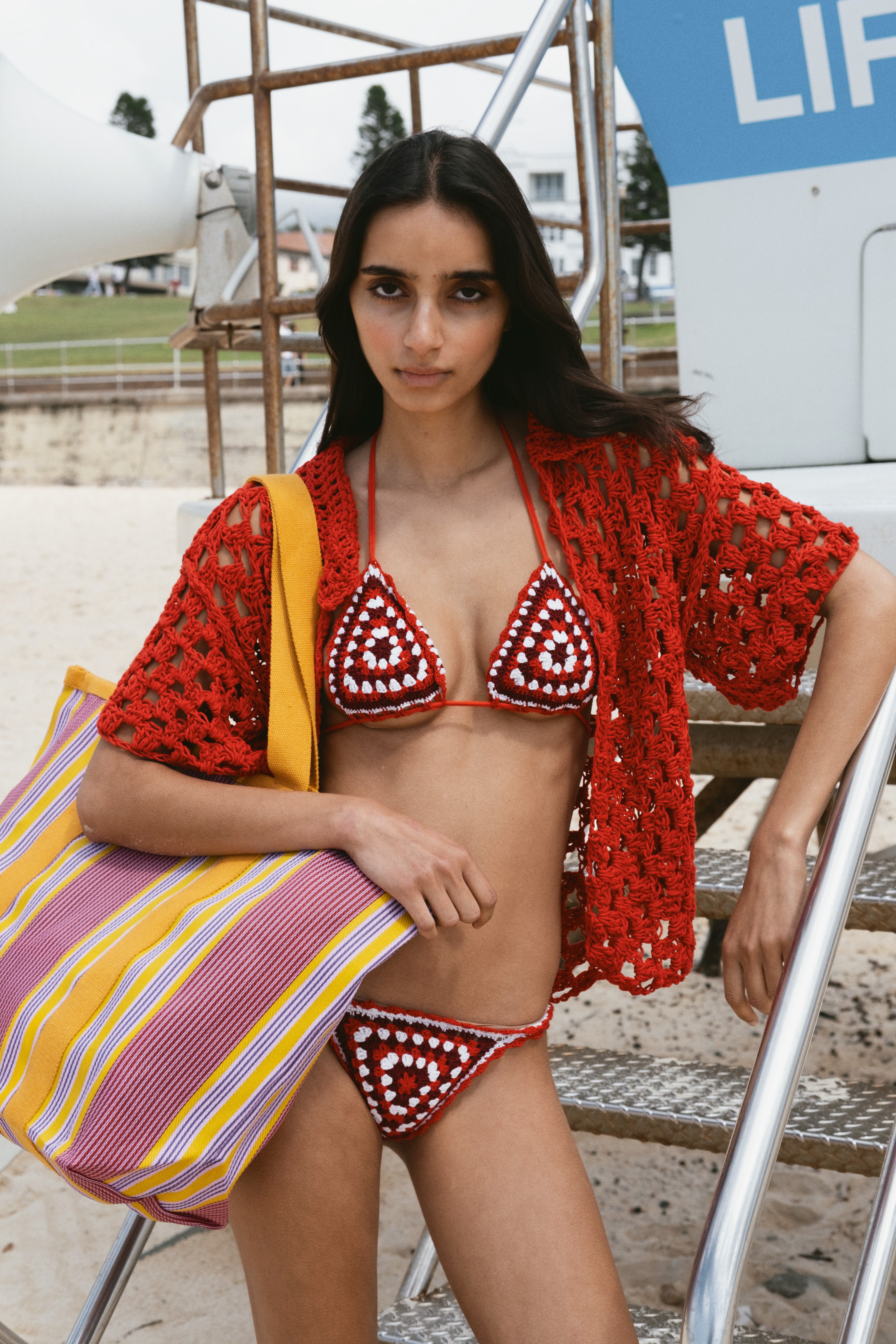 Poppy Crotchet Shirt