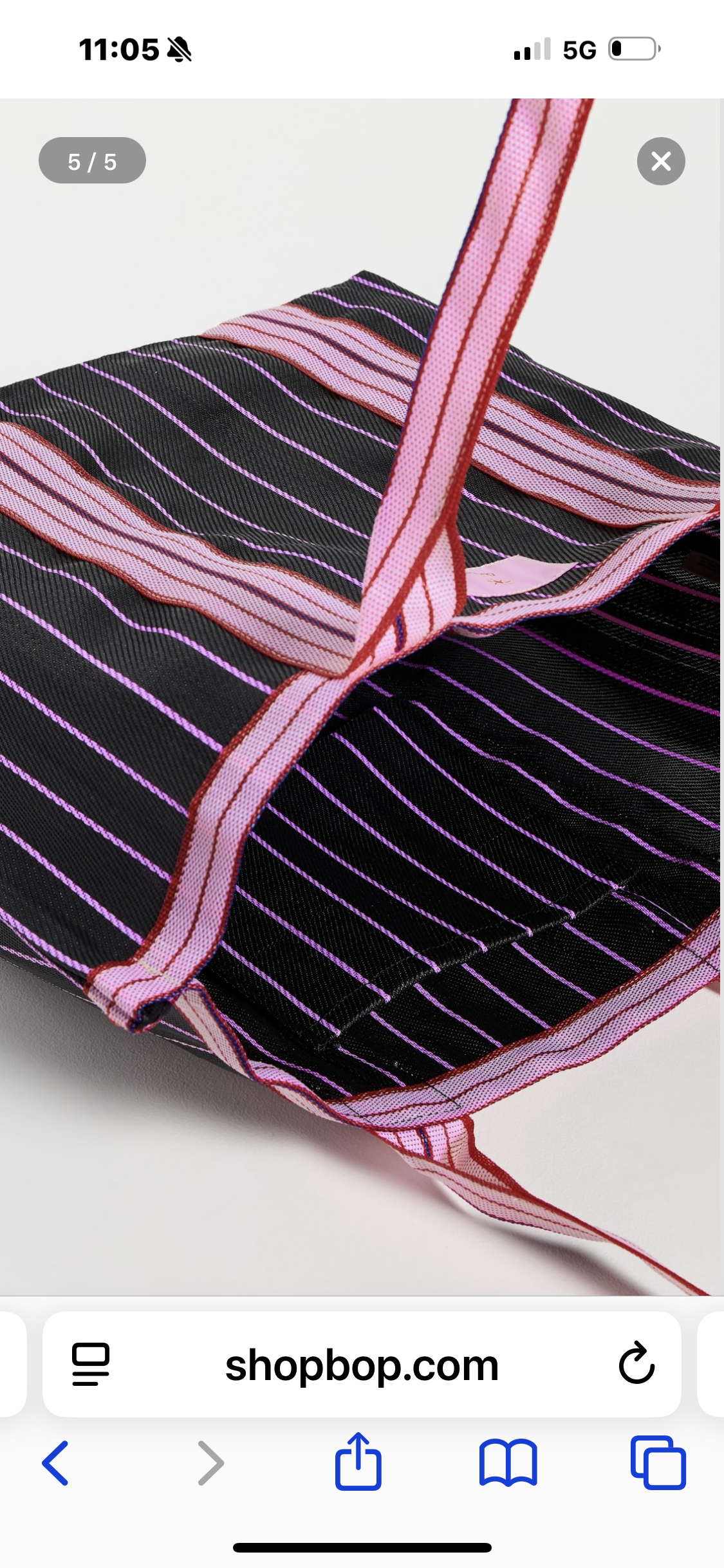 Liquorice Shopper Tote