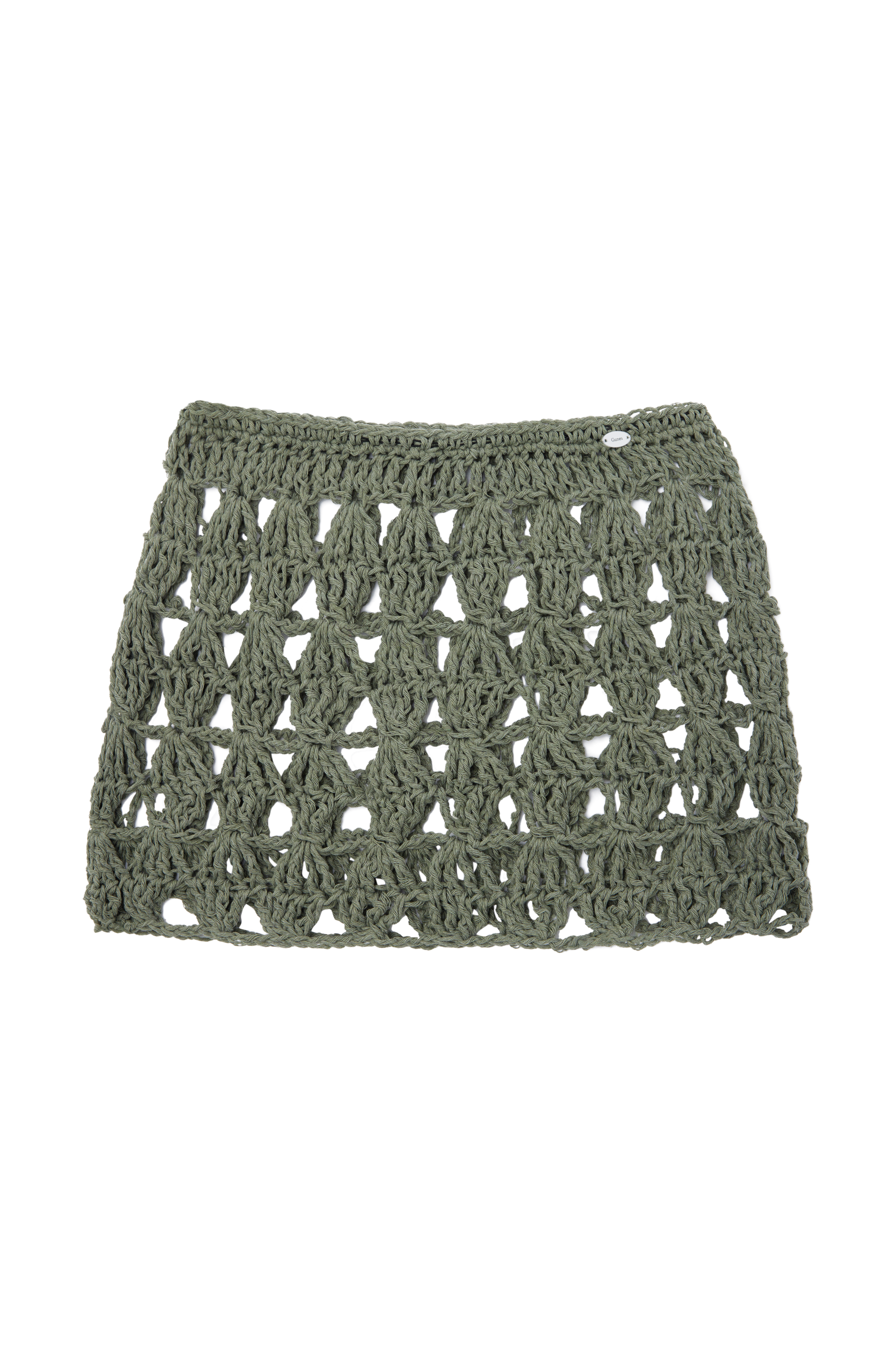 Crochet Shell Mini Skirt