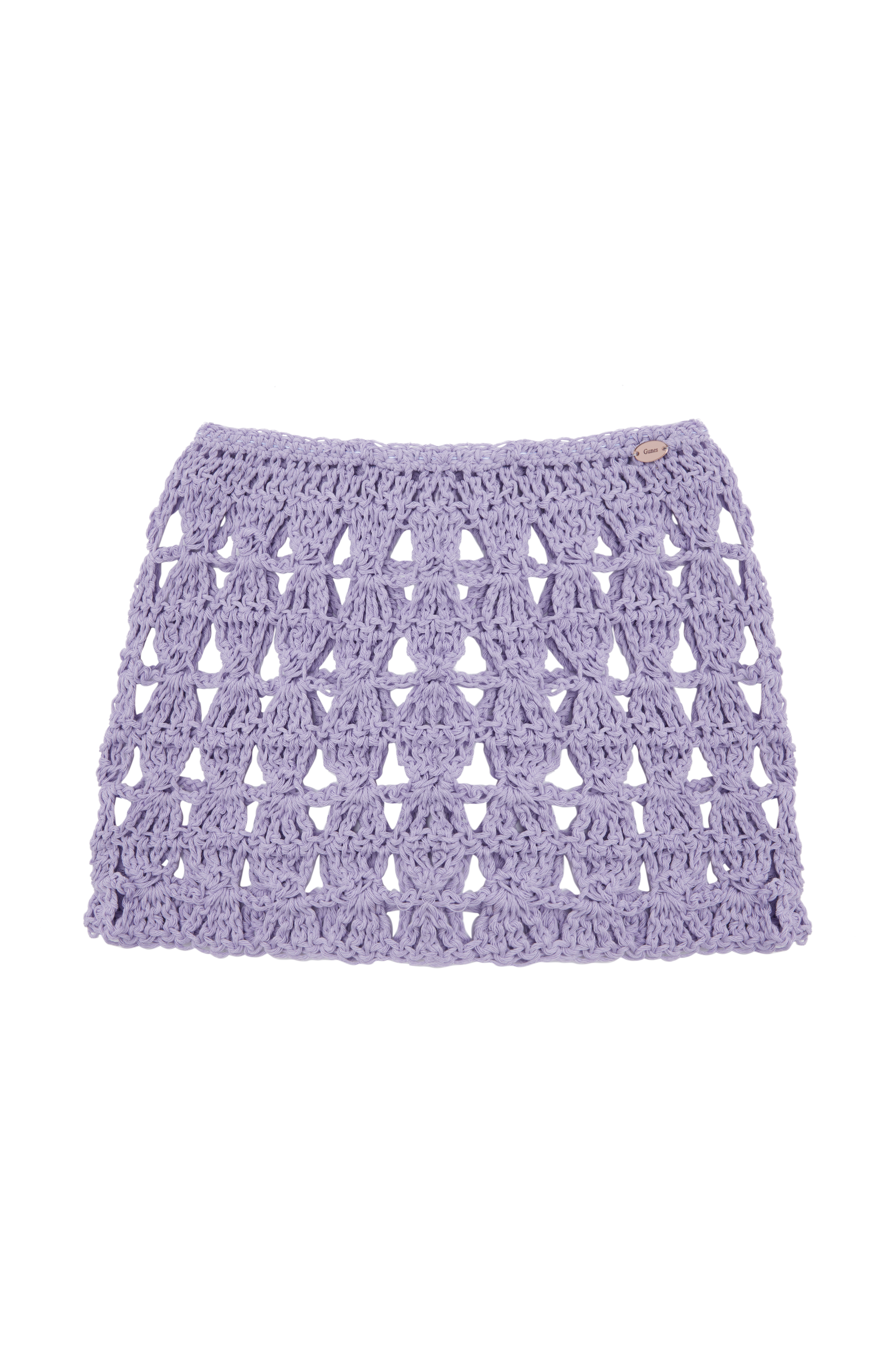 Crochet Shell Mini Skirt