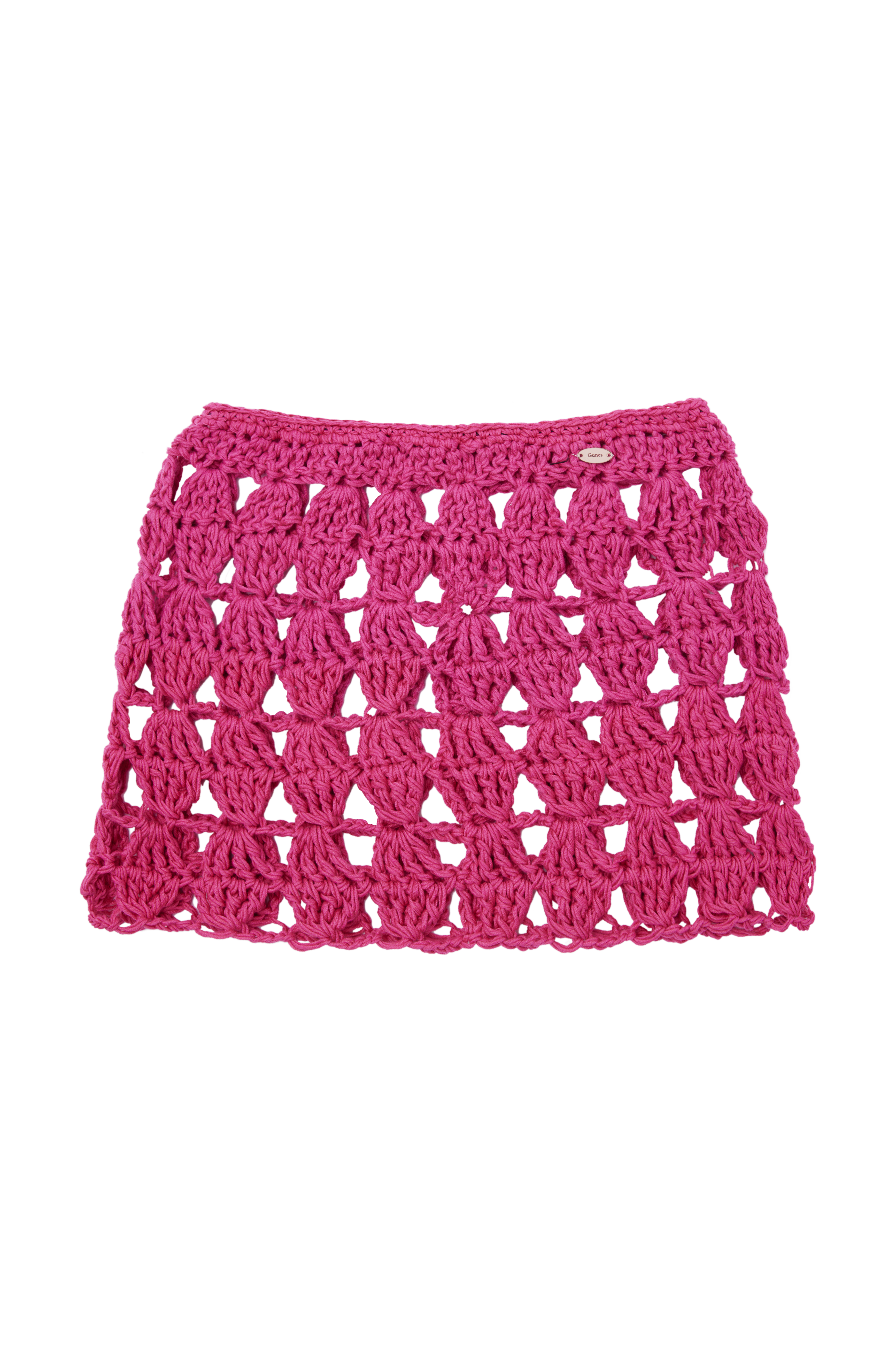 Crochet Shell Mini Skirt