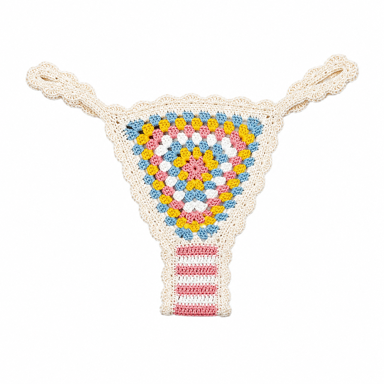 Granny Square Petite Crochet Bottom