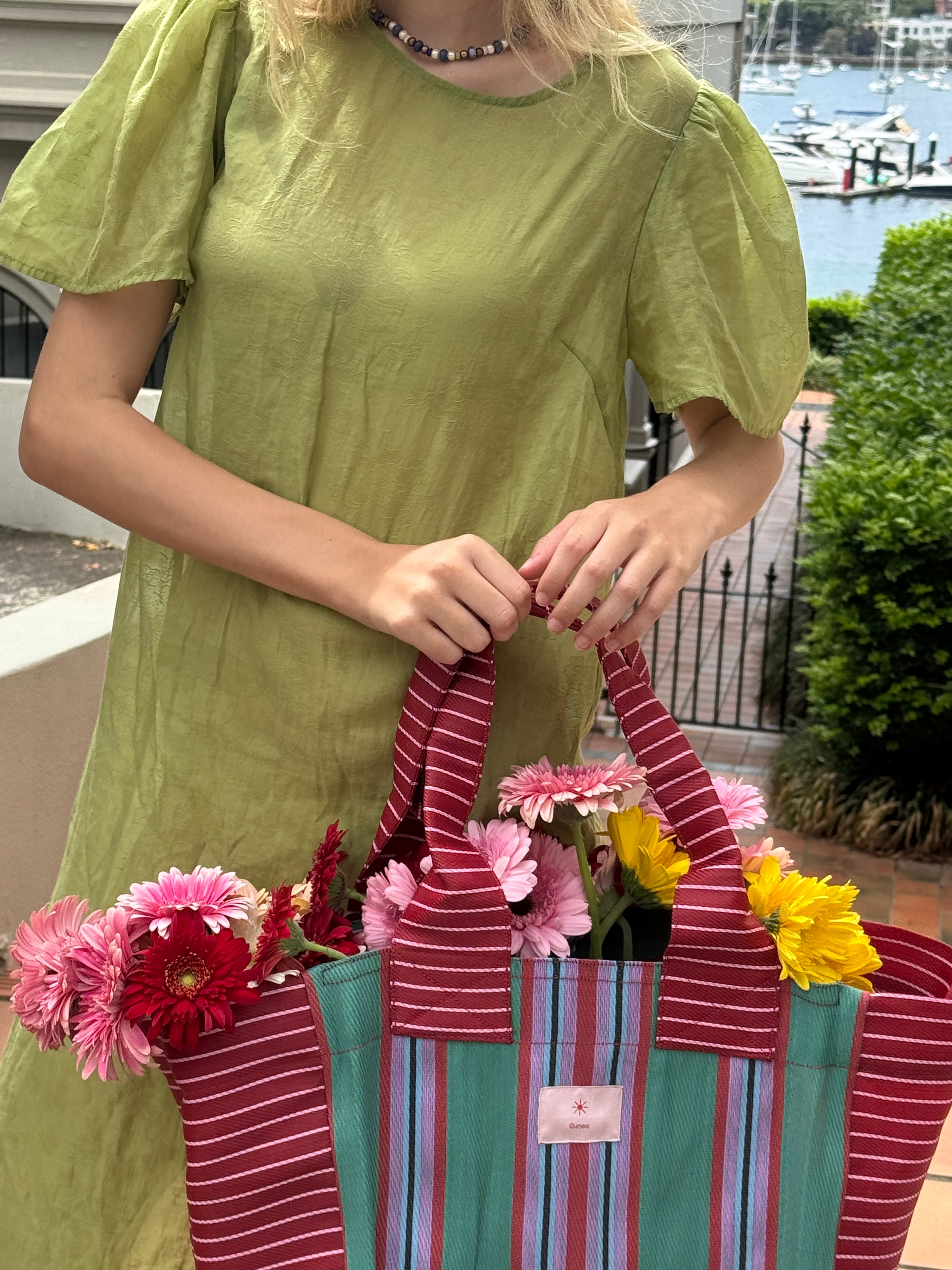 Teal Bundle Tote
