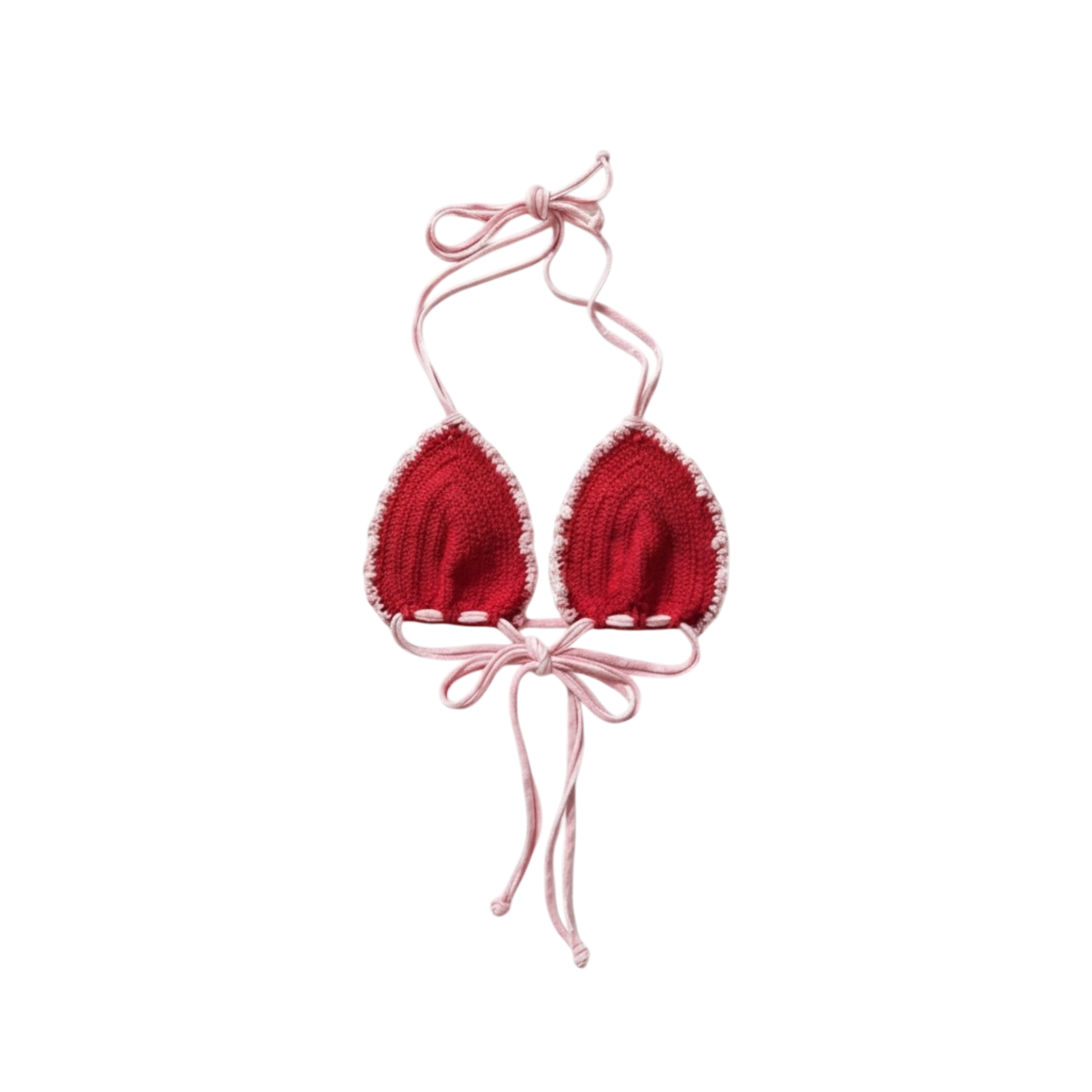 Poppy Petal Bikini Top