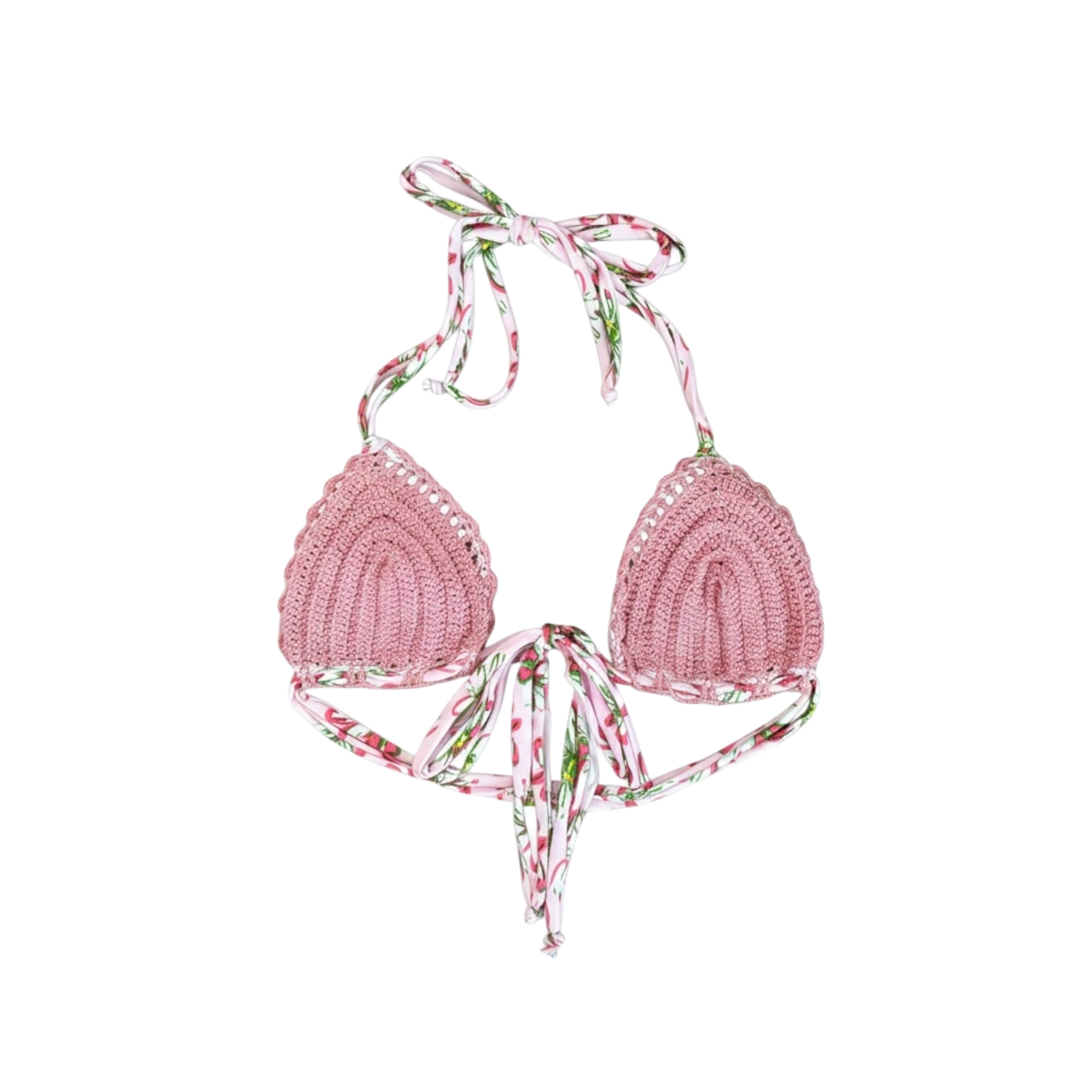 Powder Pink Triangle Top